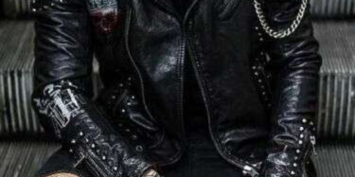 Unveiling the Epitome of Biker Chic: The Leather Motorcycle Jacket with Studs