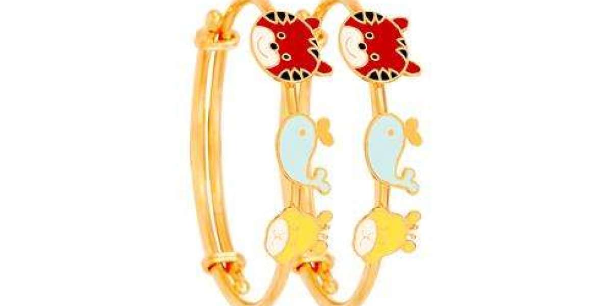 Adorn Your Little Ones with Grace: Kids Gold Bangles from Malani Jewelers