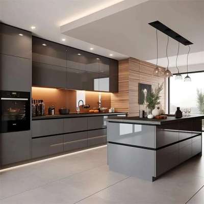 Elevate Your Kitchen with Stylish Grey Modern Kitchen Cabinets Profile Picture