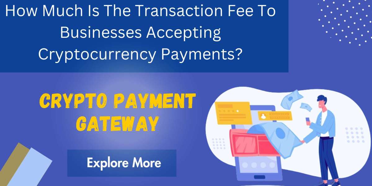 How much is the transaction fee to businesses accepting cryptocurrency payments?