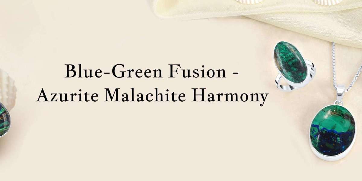 Azurite Malachite Harmony: Where Blue and Green Unite in Beauty