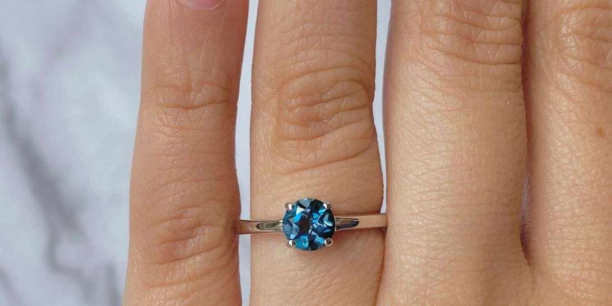 London Blue Topaz Rings At  sagacia jewelry