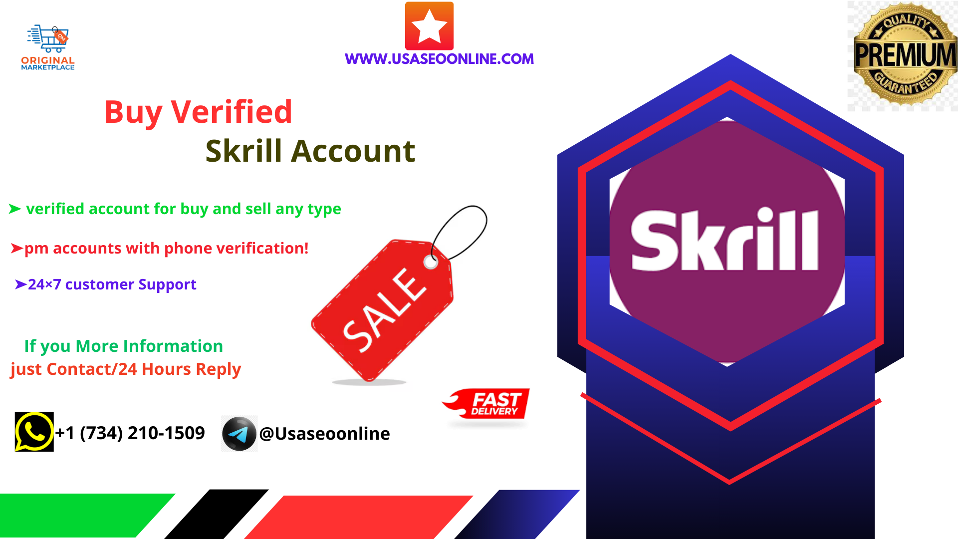 Buy Verified Skrill Accounts - USA SEO Online