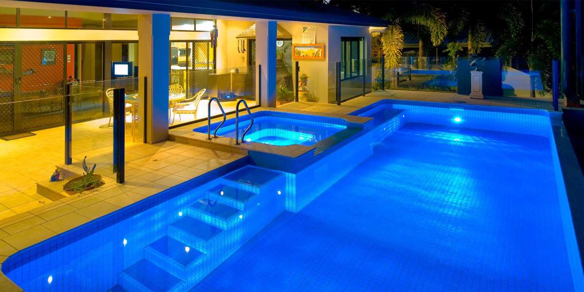 How to fit lights to an existing swimming pool