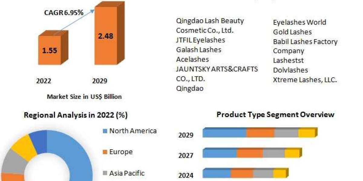 Lash Extension Market Trends, Size, Share, Price, Growth, Analysis, Report, Forecast 2029