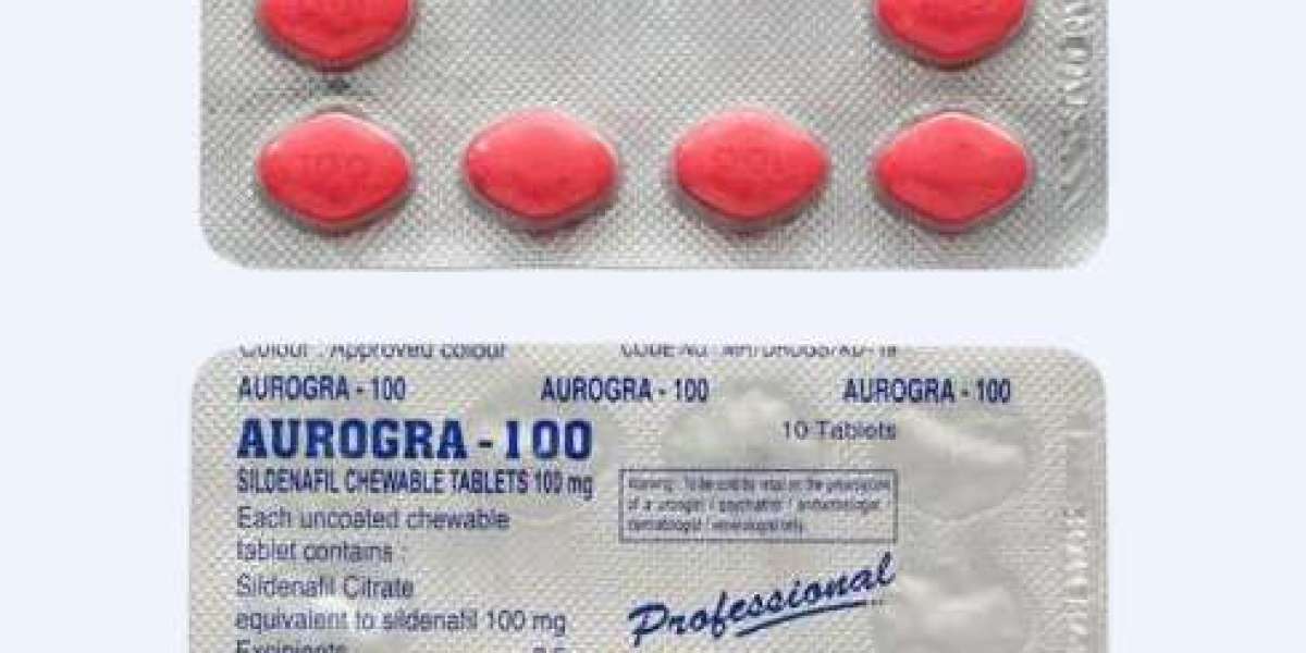 Aurogra 100 mg Tablet | Sildenafil Citrate Drug | USA