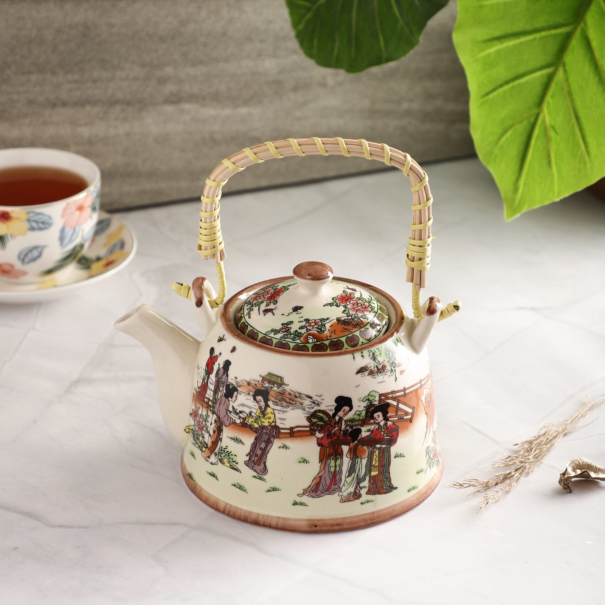 Ceramic Kettle Teapot for Hot Tea - Ancient - House of Mishka