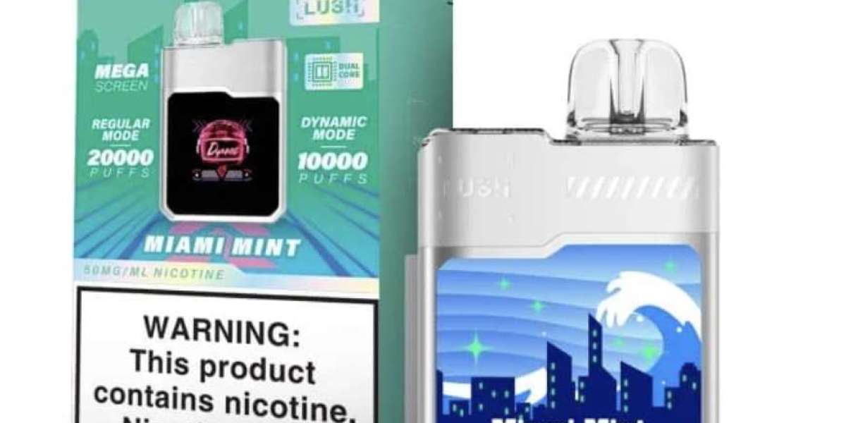 Discover Digi Lush Box 20000: Miami Mint Vape!