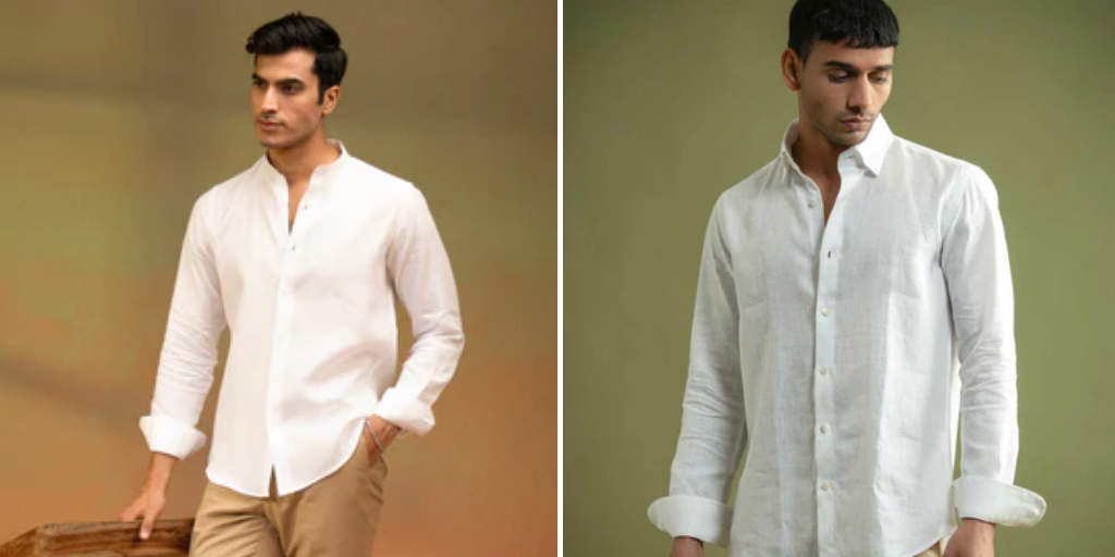 Discovering the Charm of Pure Linen White Shirts – Nativity