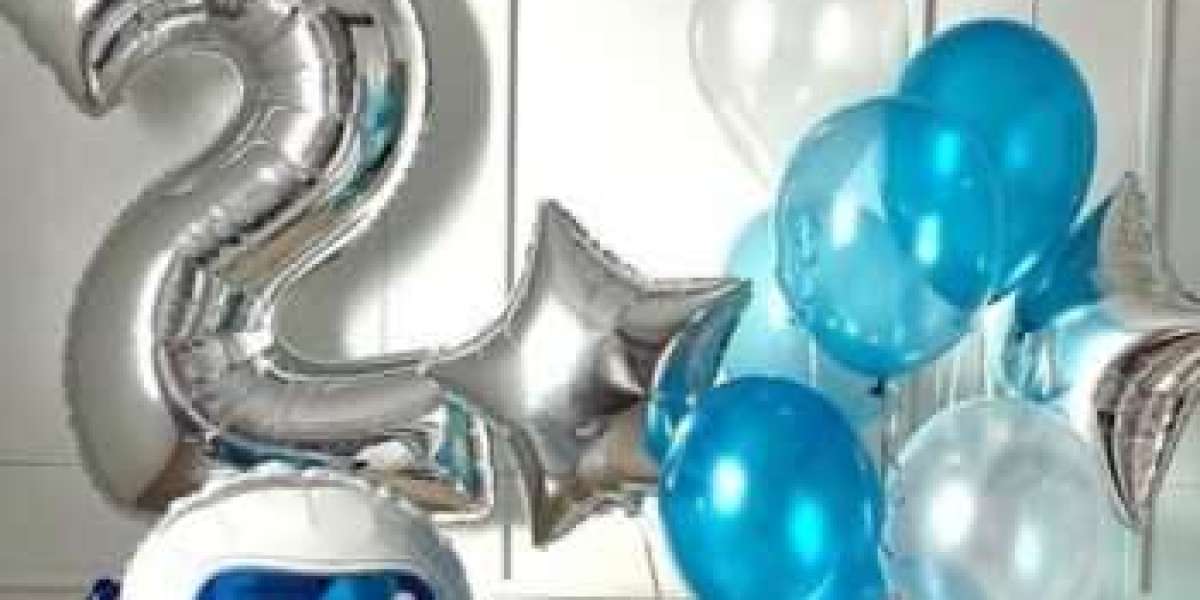 Birthday Balloons Delivery in Delhi - Party Perfect with Exotica - The Gifting Tree